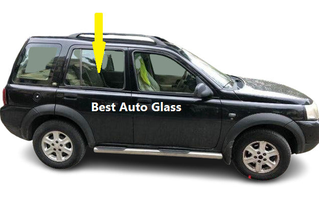 Fits: 2000-2005 Land Rover Freelander Rear Right Passenger Side Door Glass CLEAR