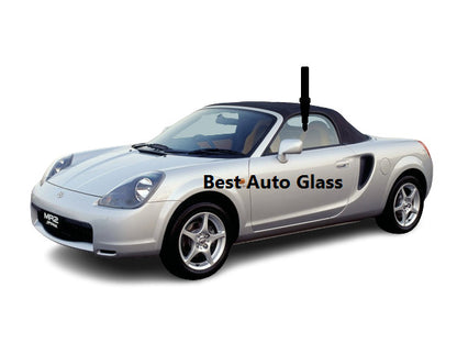 Fit 2000-2005 Toyota MR2 2D Convertible Driver Side Front Left Door Window Glass