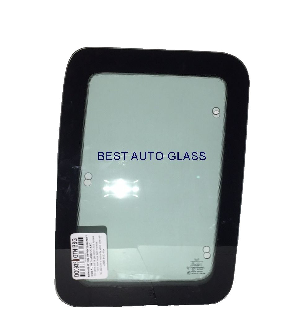 Fits :2000-2014 Ford F250 Rear Right Passenger Side Quarter Window Glass 3 Hole