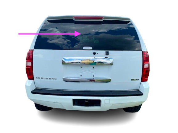 Fits: 2008-2014 Chevrolet Tahoe, GMC Yukon 4D Utility Rear Window Back Glass