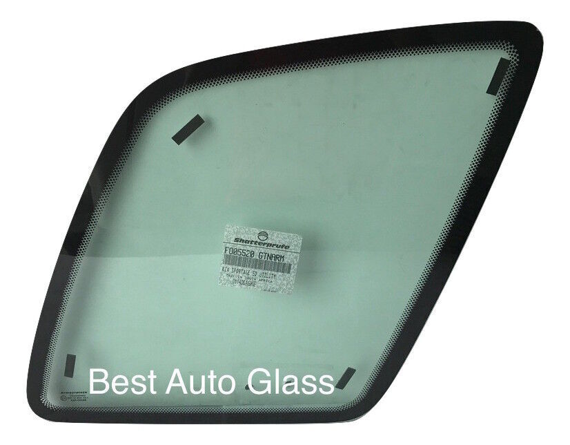 Fit 1995-2002 Kia Sportage 4D SUV Passenger Side Right Rear Quarter Window Glass