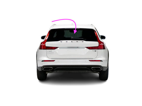 Fits: 2018-2024 Volvo XC60 4D Utility Back Rear Window Glass/Solar