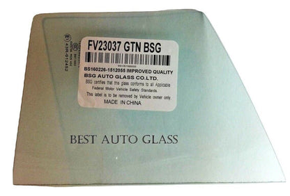 Fits: 2006-2011 Dodge Attitude 4 Door Sedan Passenger Side Right Rear Vent Glass