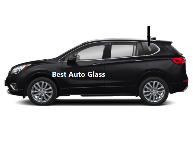 Fit 2016-2020 Buick Envision Utility Driver Rear Left Quarter Window Glass/Clear