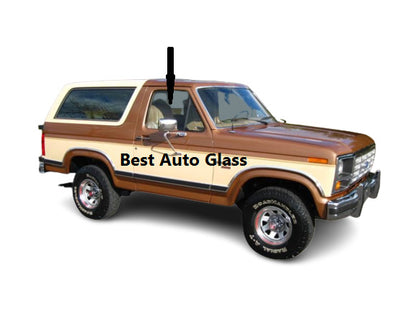 Fits: 1980-1986 Ford Bronco F Series 2DR Passenger Front Right Side Door Glass