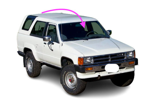 Fits: 1984-1989 Toyota 4Runner-Pickup 2D Utility/Standard Front Windshield Glass