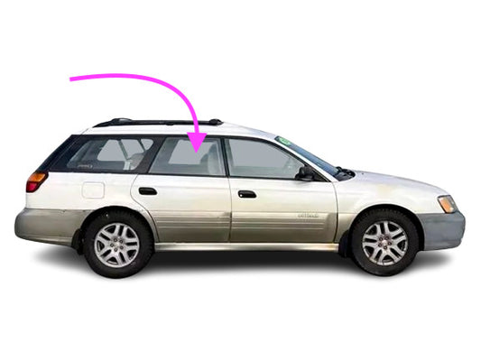Fits 00-04 Subaru Legacy/Outback Station Passenger Rear Right Door Window Glass