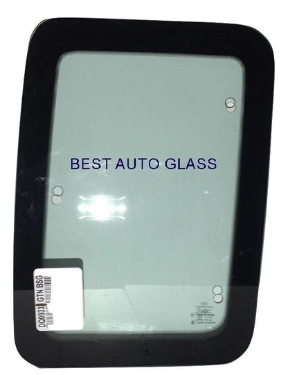 Fits :2000-2014 Ford F250 Rear Right Passenger Side Quarter Window Glass 3 Hole