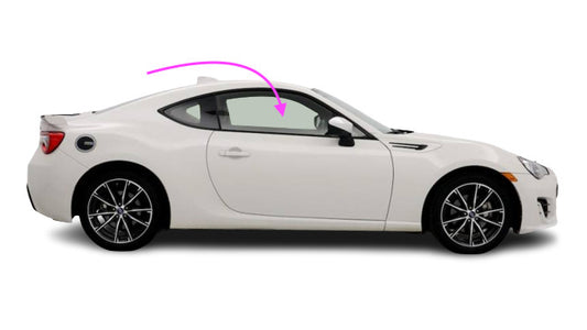 Fits 13-21 Subaru BRZ & Scion FR-S Coupe Passenger Right Front Door Window Glass