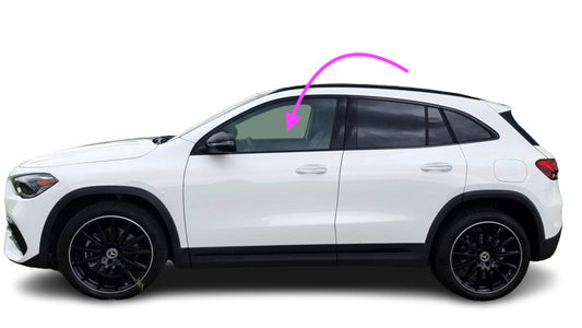 Fit:2021-2023 Mercedes GLA-CLASS 4D SUV Driver Side Front Left Door Window Glass
