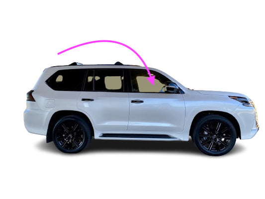 Fit:2008-2021 Lexus LX570 Passenger Right Side Front Door Window Glass Laminated