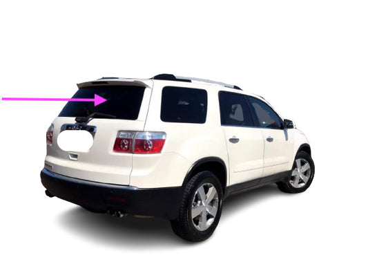 Fits: 2007-2012 GMC Acadia Rear Window Back Glass Heated Factory Privacy Tinted