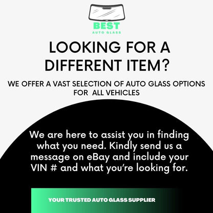Fit:2007-2014 Cadillac Escalade EXT& ESV Driver Rear Left Door Window Glass/Dark