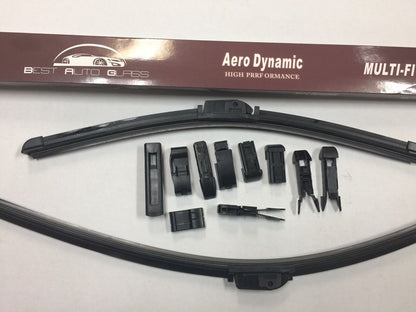 FITS: 1964-1967 Chevrolet Malibu 14" - 14" Wiper Blades Multi-Fit "11 Adopters"