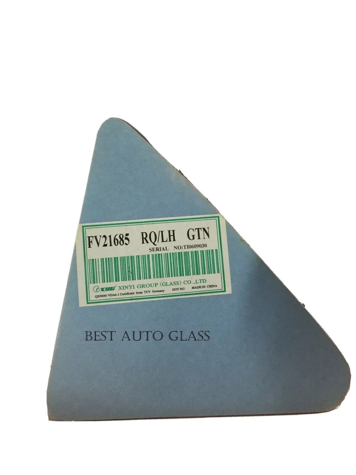 Fits 2003-2008 Mazda 6 4D Sedan Vent Glass - Driver Side Rear Left Vent Glass