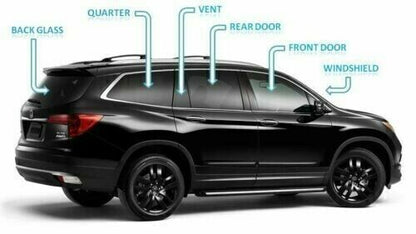 Fit: 93-96 Jeep Cherokee 2&4D Passenger Front Right Vent Window Glass Stationary