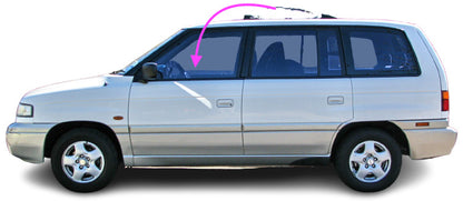 Fit 1989-1998 Mazda MPV Mini Van Front Left Driver Side Door Window Glass-Bronze