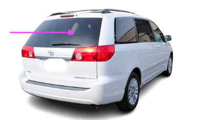 Fits: 2004-2010 Toyota Sienna Mini Van Rear Window Back Glass-Heated