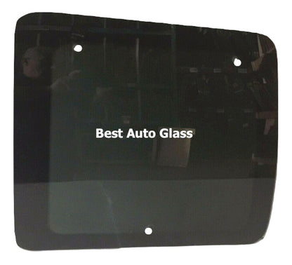 Fits 1992-1995 Ford Econoline Van 3D Passenger Right Rear Back Glass-3Holes/Dark