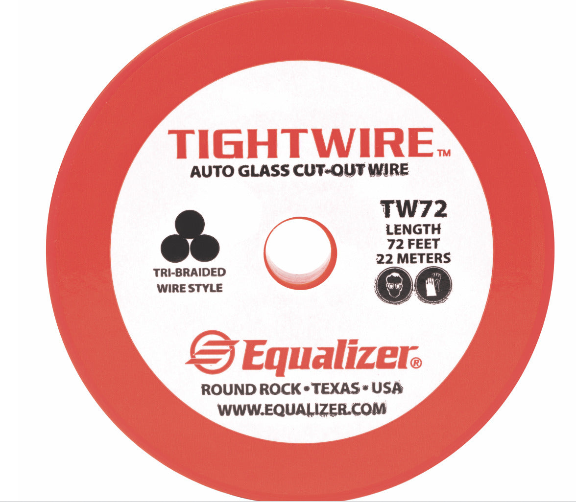 Equalizer Tightwire for Windshield Removal Auto glass cut out Wire 12 feet