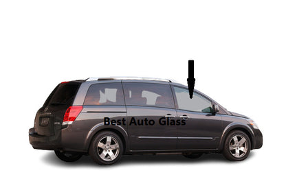 Fit 2004-2010 Nissan Quest Mini Van Passenger Side Right Front Door Window Glass