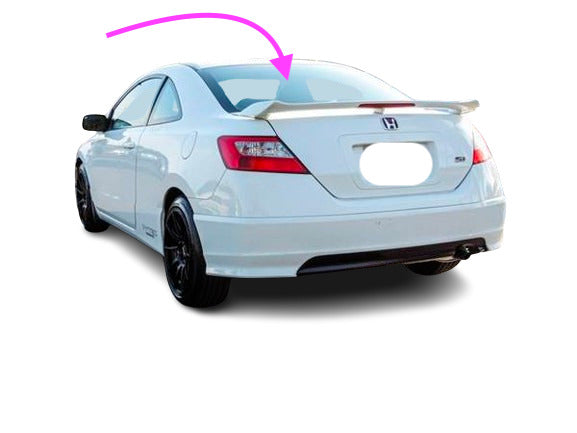 Fits: 2006-2011 Honda Civic 2D Coupe Rear Back Glass/Solar,Antenna,Heated