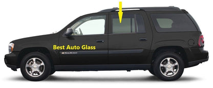 Fits: 02-06 Chevy Trail Blazer GMC Envoy XL/XUV Driver Left Rear Door Glass/Dark