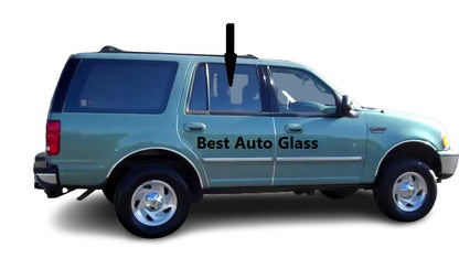 Fit:1997-2002 Ford Expedition, Lincoln Navigator Passenger Right Rear Door Glass