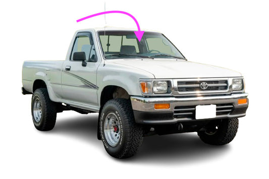 Fits: 1989-1995 Toyota Pickup-4Runner 2/4D Extended-SUV Front Windshield Glass