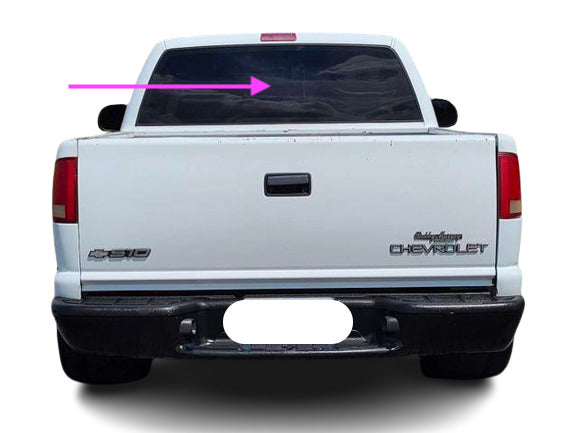 Fits: 1996-2000 Isuzu Hombre 2-D Pickup,94-05 GMC SONOMA BACK GLASS ,Rear Window