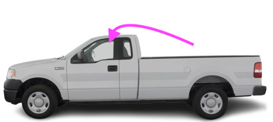 Fits 04-2008 Ford F150, Lincoln Mark LT Driver Side Front Left Door Window Glass