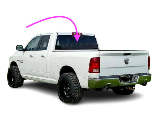 Fit 2009-2024 Ram Pickup 1500 Rear Window Back Glass/SolarHeated Stationary-Dark