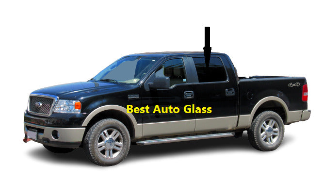 Fits: 2004-2008 Ford F150 4D 06-08 Lincoln Mark LT Driver Left Rear Door Glass