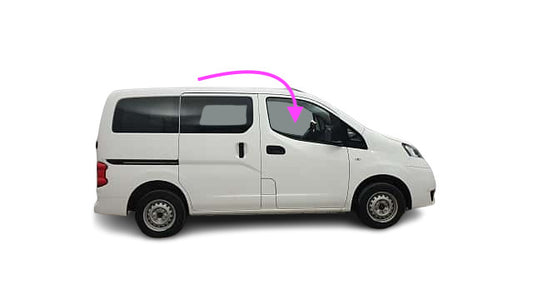 Fits 13-2021 Nissan NV200 Cargo Van Passenger Right Side Front Door Window Glass
