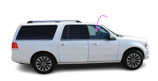 Fits 07-2017 Ford Expedition Lincoln Navigator Passenger Front Door Window Glass
