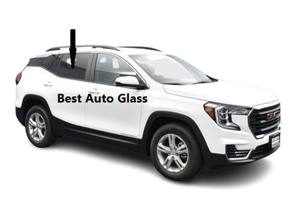 Fits: 2018-2023 GMC Terrain 4D Utility Passenger Right Rear Door Window Glass