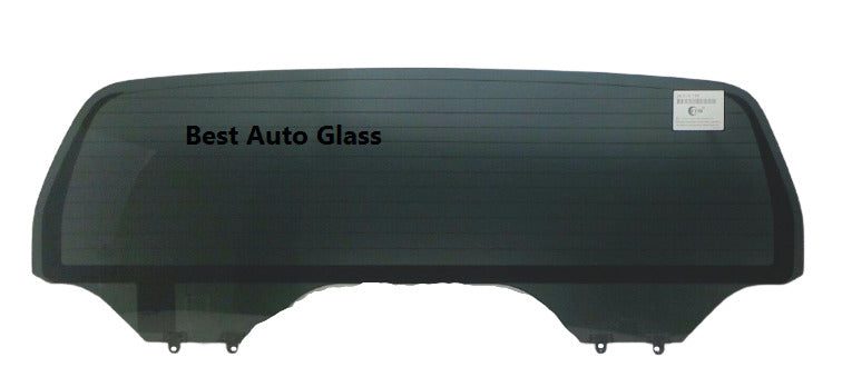 Fits: 2007-2021 Toyota Tundra 4D Back Glass | Rear Window Power Drop Down-Heated