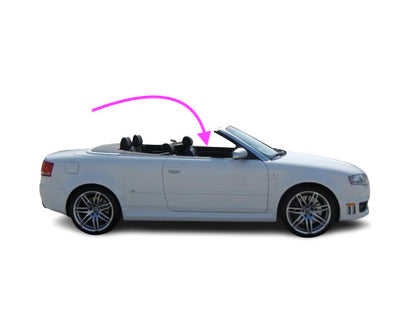 Fit:2003-2009 Audi A4, RS4, S4 2D Convertible Front Right Side Door Window Glass