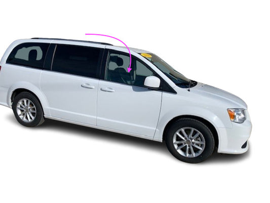 Fits 08-20 Grand Caravan 08-16 Town & Country Passenger Front Door Window Glass