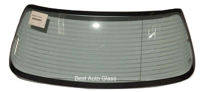 Fits: 1994-1997 Kia Sephia 4 Door Sedan Rear Window Back Glass-Heated