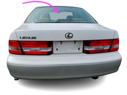 Fits: 1997-2001 Lexus ES 300 - 4 Door Sedan Rear Window Back Glass Heated