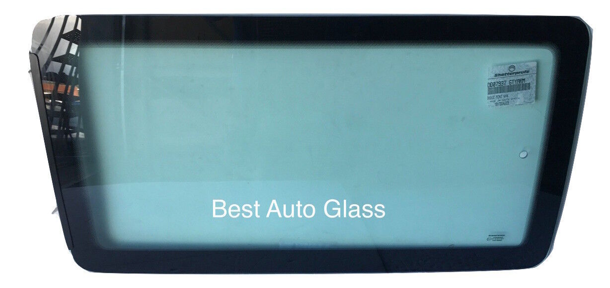 fits 90-95 Dodge Caravan Plym Grand Voyager 91-93 Chrysler Rear Left Door Glass