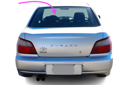 Fits: 2002-2003 Subaru Impreza 4 Door Sedan Sedan Rear Window Back Glass -Heated