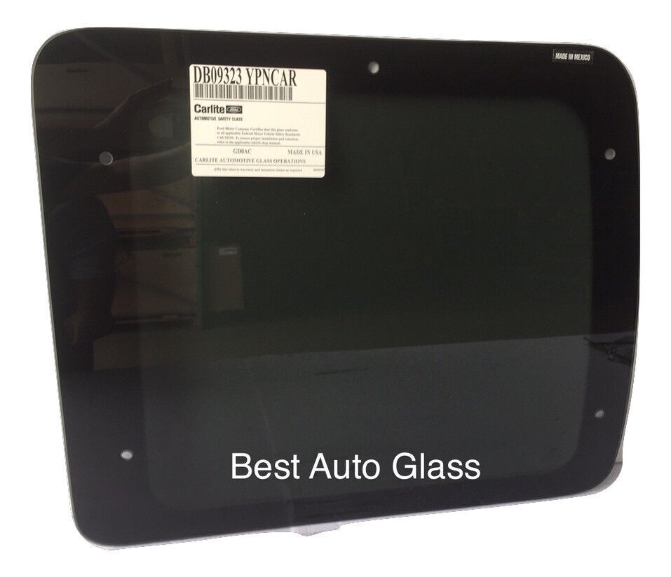 Fits 1998 Ford Econoline Passenger Side Rear Right Back Glass Stationery 5 Holes