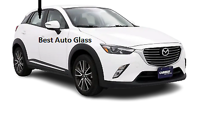 Fits: 2016-2021 Mazda CX-3 4D Utility Passenger Side Rear Right Door Glass-Clear