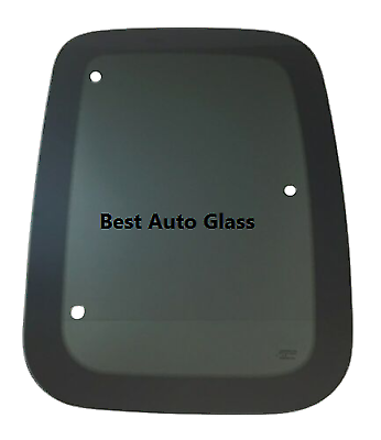 Fits: 1997-1998 Ford F150 & F250 Rear Left Quarter Window Glass Movable/Dark