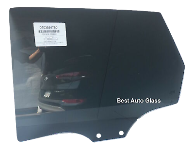 Fits: 2018-2024 Audi SQ5 Q5 4D Utility Driver Rear Left Door Window Glass-Dark