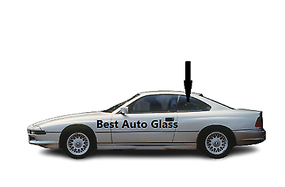 Fits: 1991-1997 BMW 840,850 2D Coupe Driver Side Rear Left Quarter Window Glass