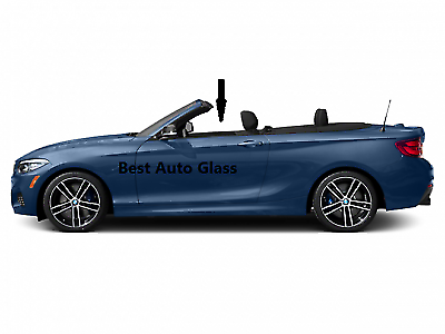 Fits:2015-2021 BMW 228i,230i, 2D Convertible Driver Side Front Door Window Glass