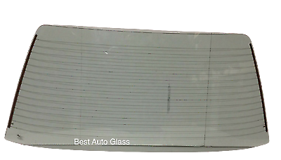 Fits: 1985-1991 BMW 318 2 & 4 Door Sedan Rear Window, Back Glass